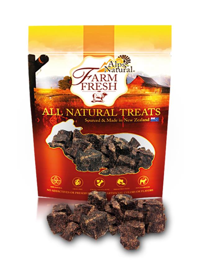 Alps Natural Farm Fresh Beef Nuggets Dog Treat 80g