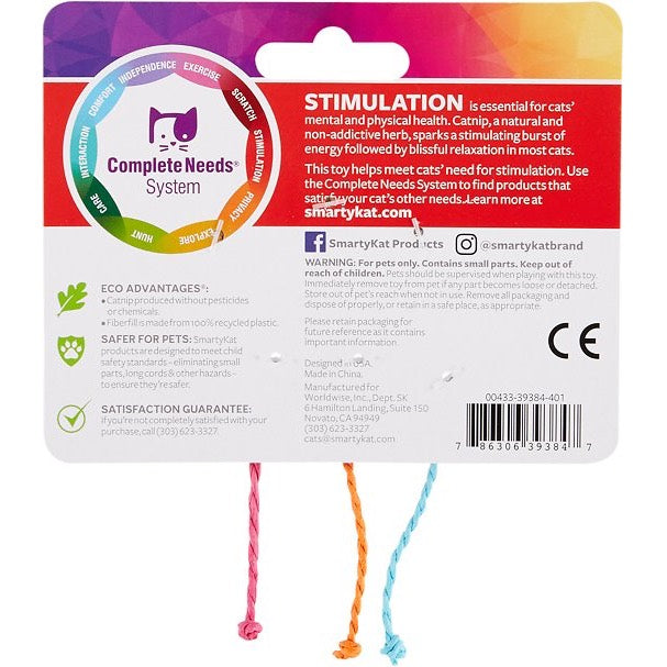 10% OFF: SmartyKat Skitter Critters Catnip Mice Cat Toy