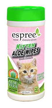 Espree Kitten Aloe Wipes 50ct