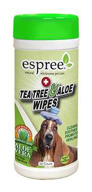 Espree Tea Tree & Aloe Wipes 50ct