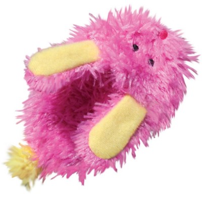 Kong Fuzzy Slipper Refillable Catnip Cat Toy