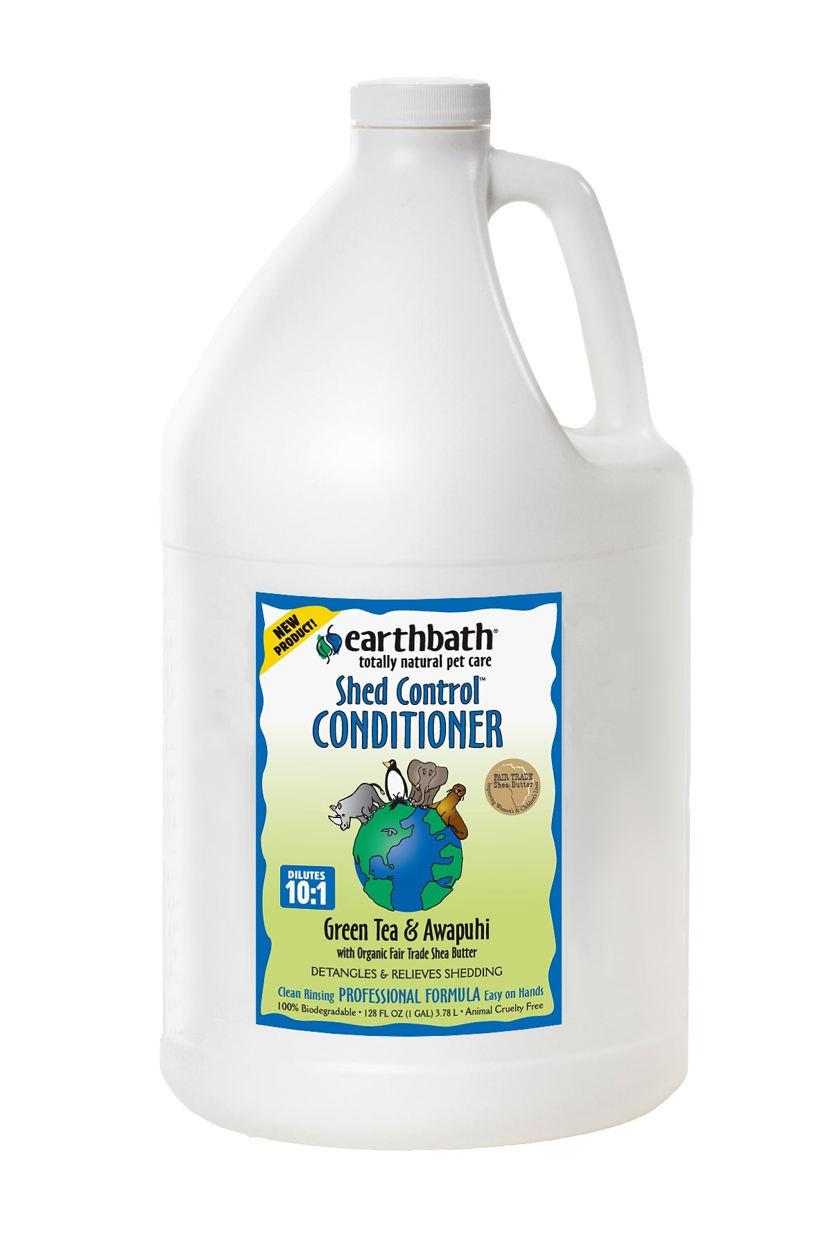 Earthbath Green Tea & Awapuhi Shed Control Conditioner 1 Gal