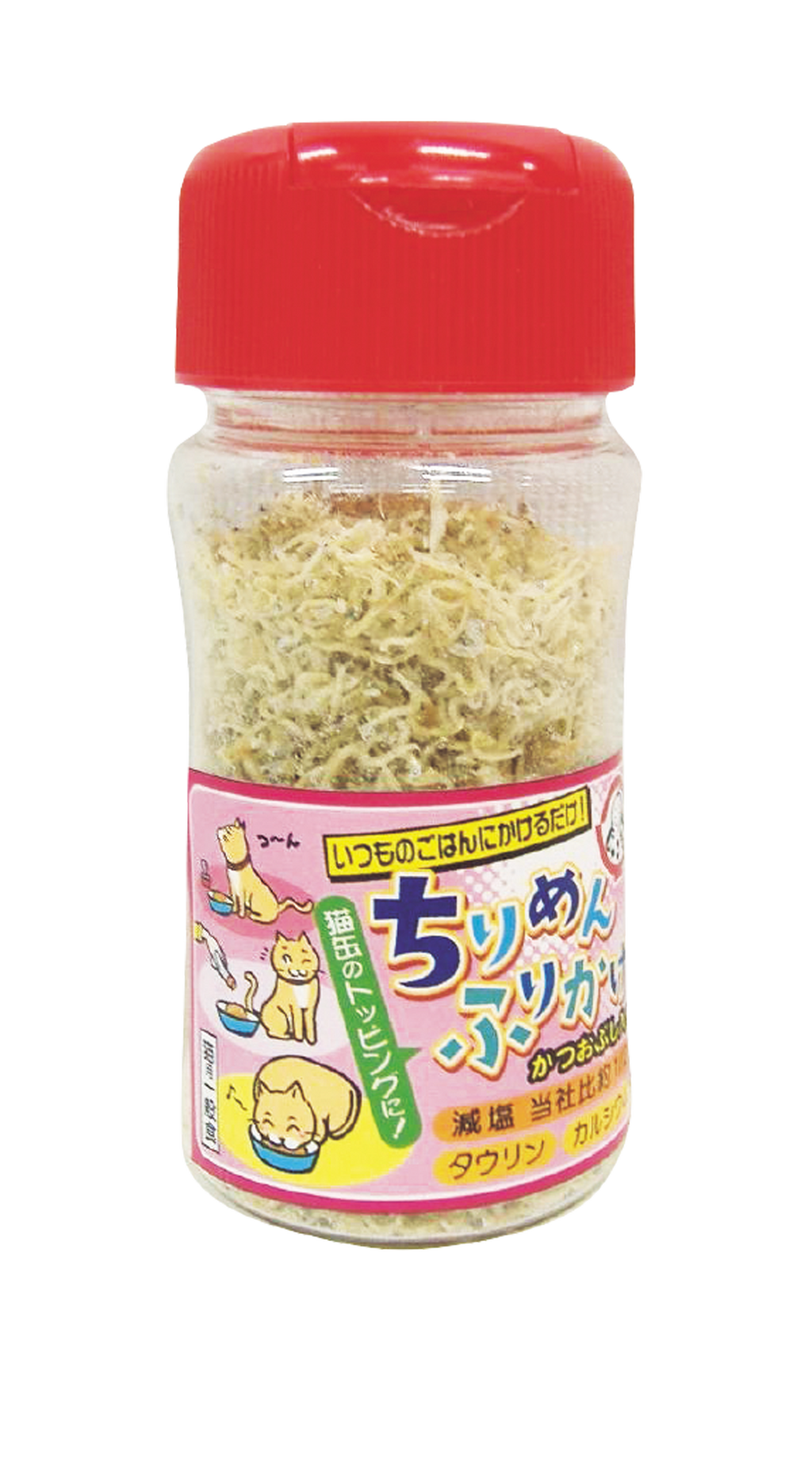 Kimura Silver Fish with Katsuobushi and Iwashibushi Food Topper for Cats 25g