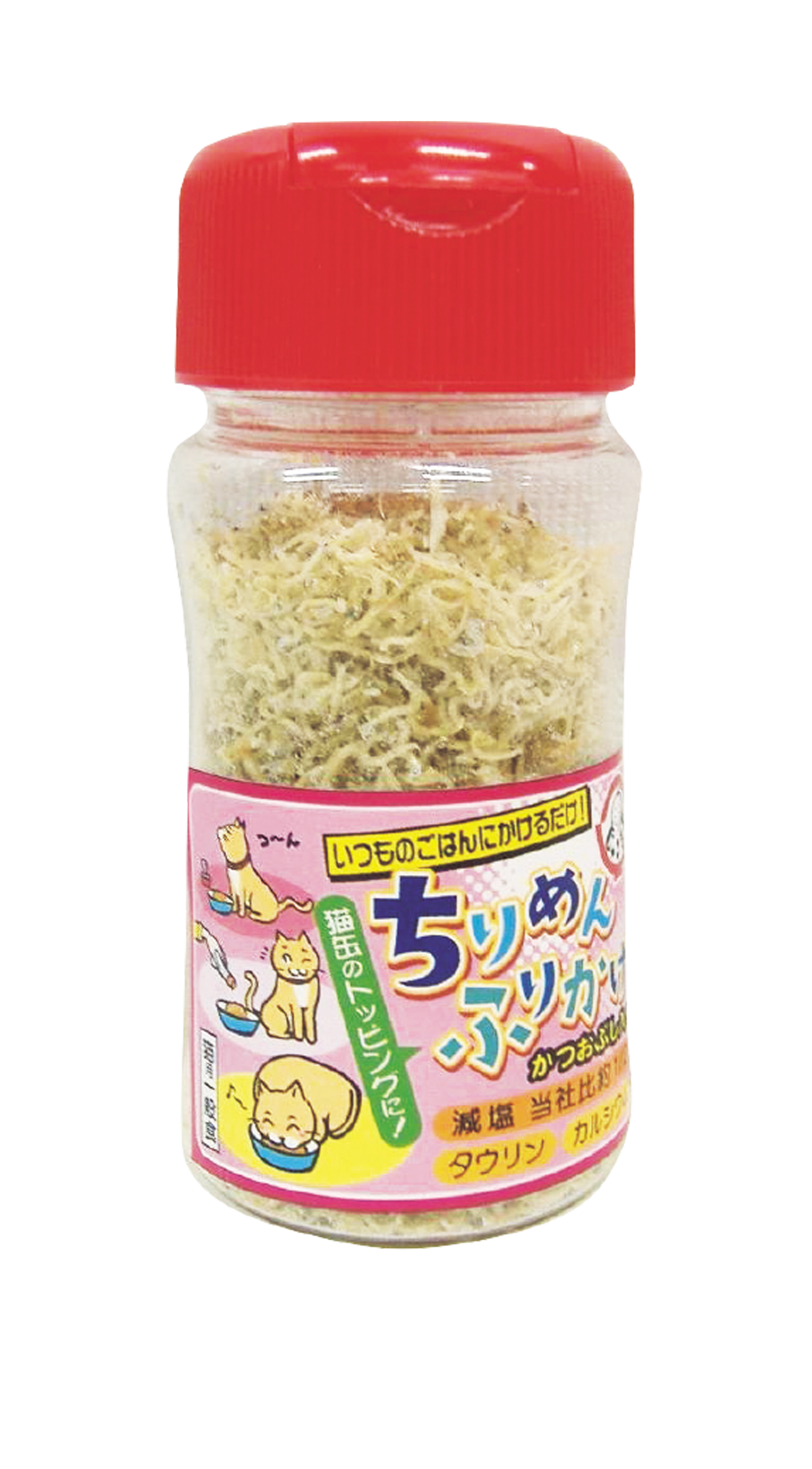 Kimura Silver Fish with Katsuobushi and Iwashibushi Food Topper for Cats 25g