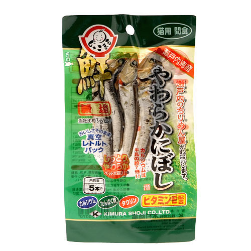 Kimura Soft Anchovy Cat Treats 5pcs