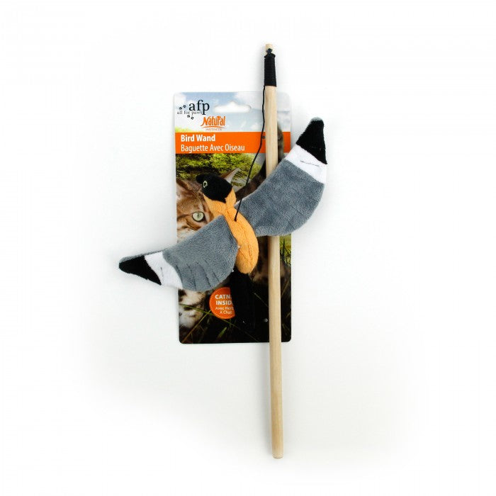 All For Paws Natural Instincts Flying Bird Wand Cat Toy