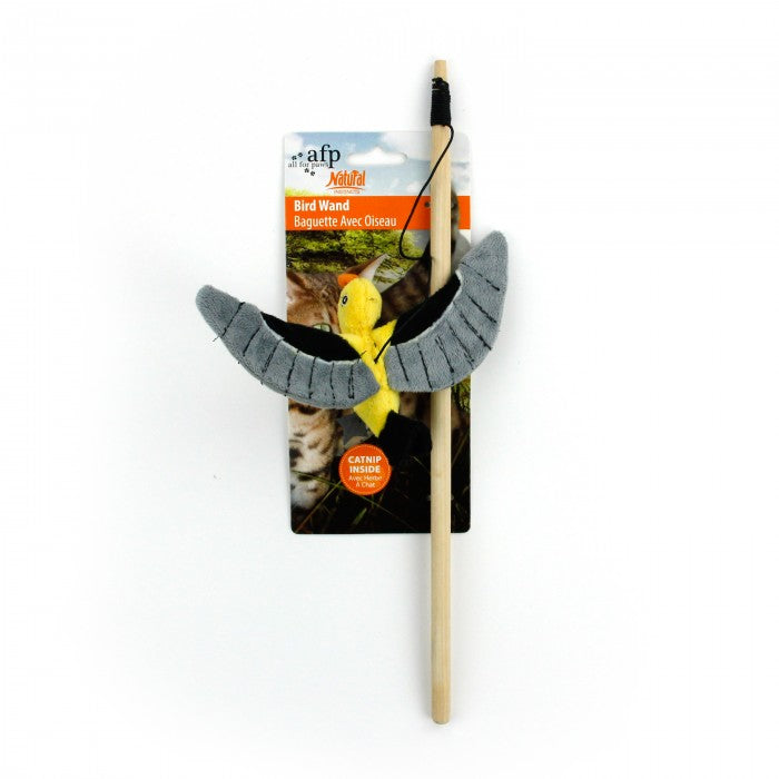 All For Paws Natural Instincts Flying Bird Wand Cat Toy