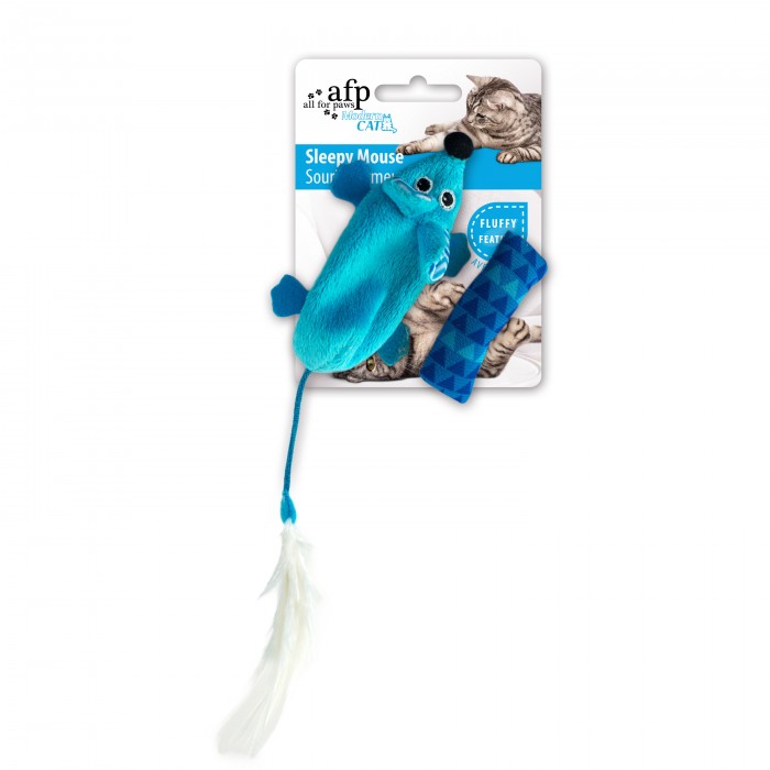 All For Paws Modern Cat Sleepy Mouse Cat Toy