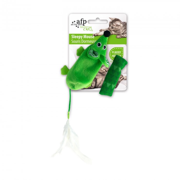 All For Paws Modern Cat Sleepy Mouse Cat Toy
