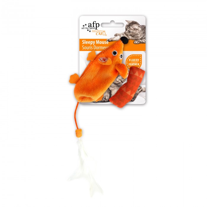 All For Paws Modern Cat Sleepy Mouse Cat Toy