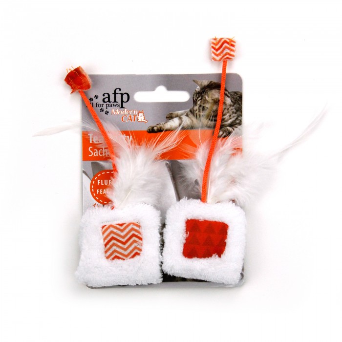 All For Paws Modern Cat Tea Party 2pk Cat Toy